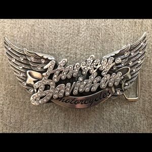 Ladies Harley Davidson Belt Buckle